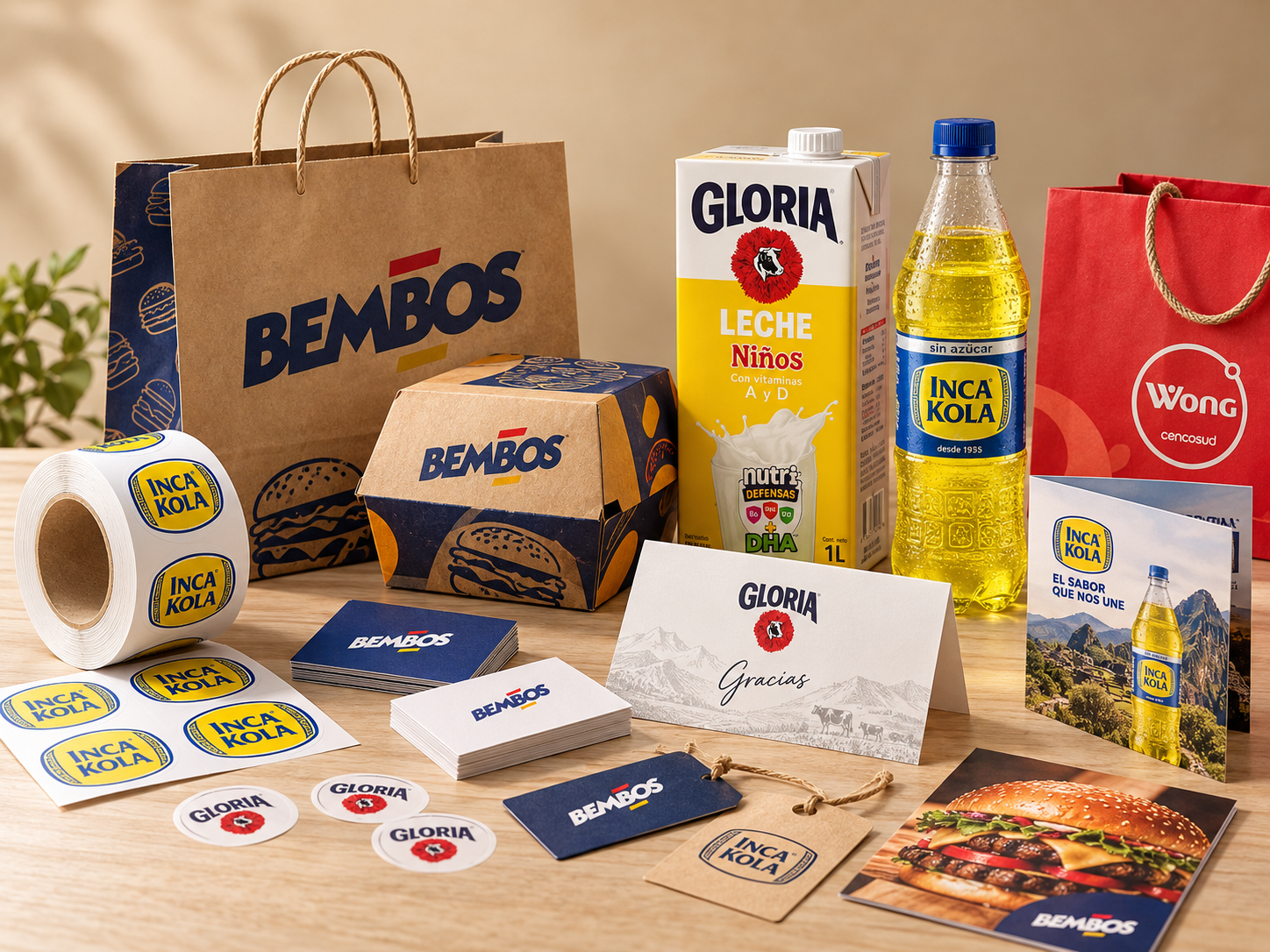 Soluciones gráficas, packaging y merchandising de Hans Oyarce