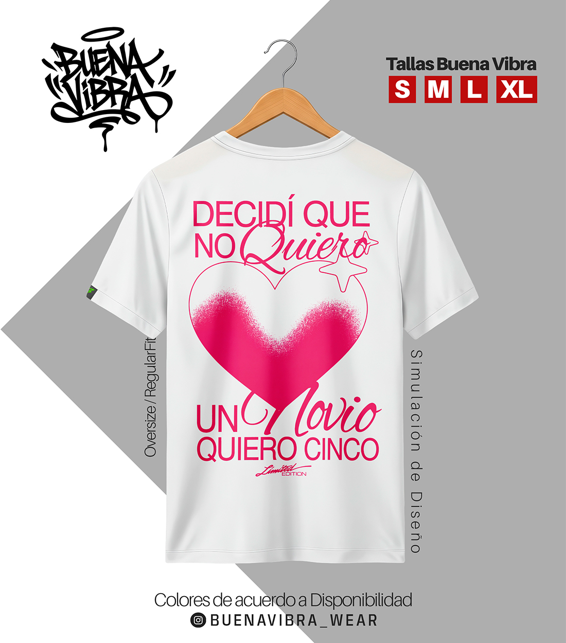 QUIERO MAS QUE UN NOVIO!, Regular Fit Aceituna