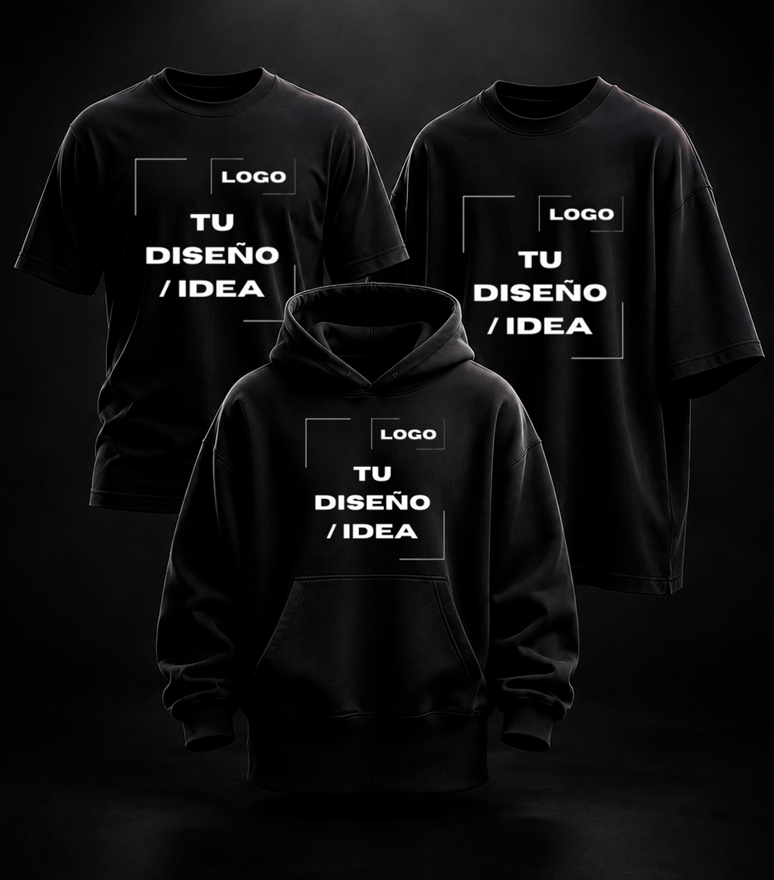 PRENDAS PERSONALIZADAS!, Oversize Blanco
